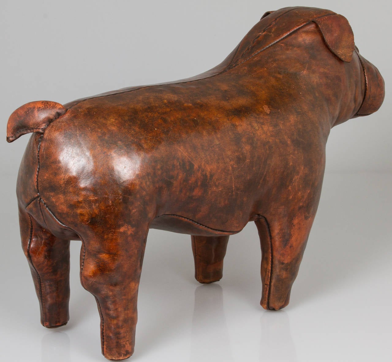 Late 20th Century Vintage Bulldog Sculpture by Omersa for Abercrombie & Fitch For Sale