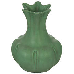 Antique Teco Pottery Vase 197