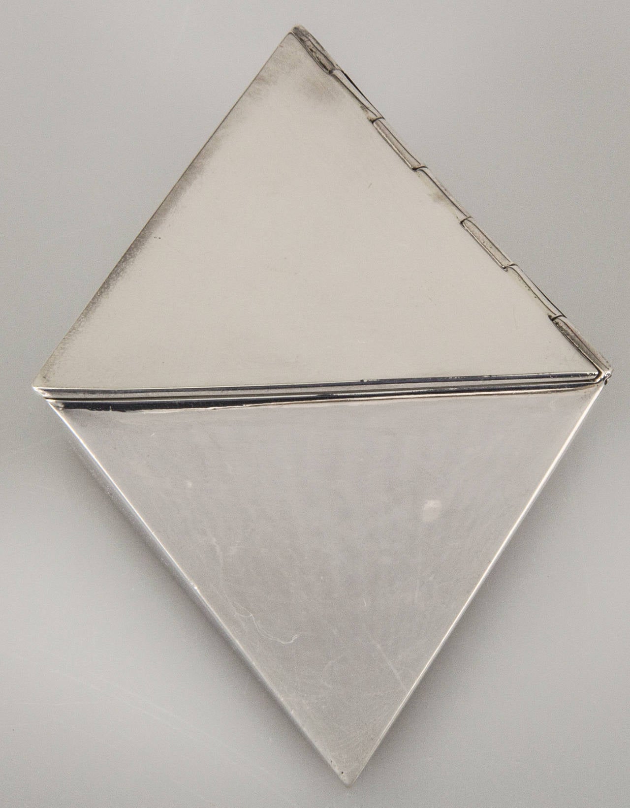Tiffany Sterling Silver Geometric Box 2