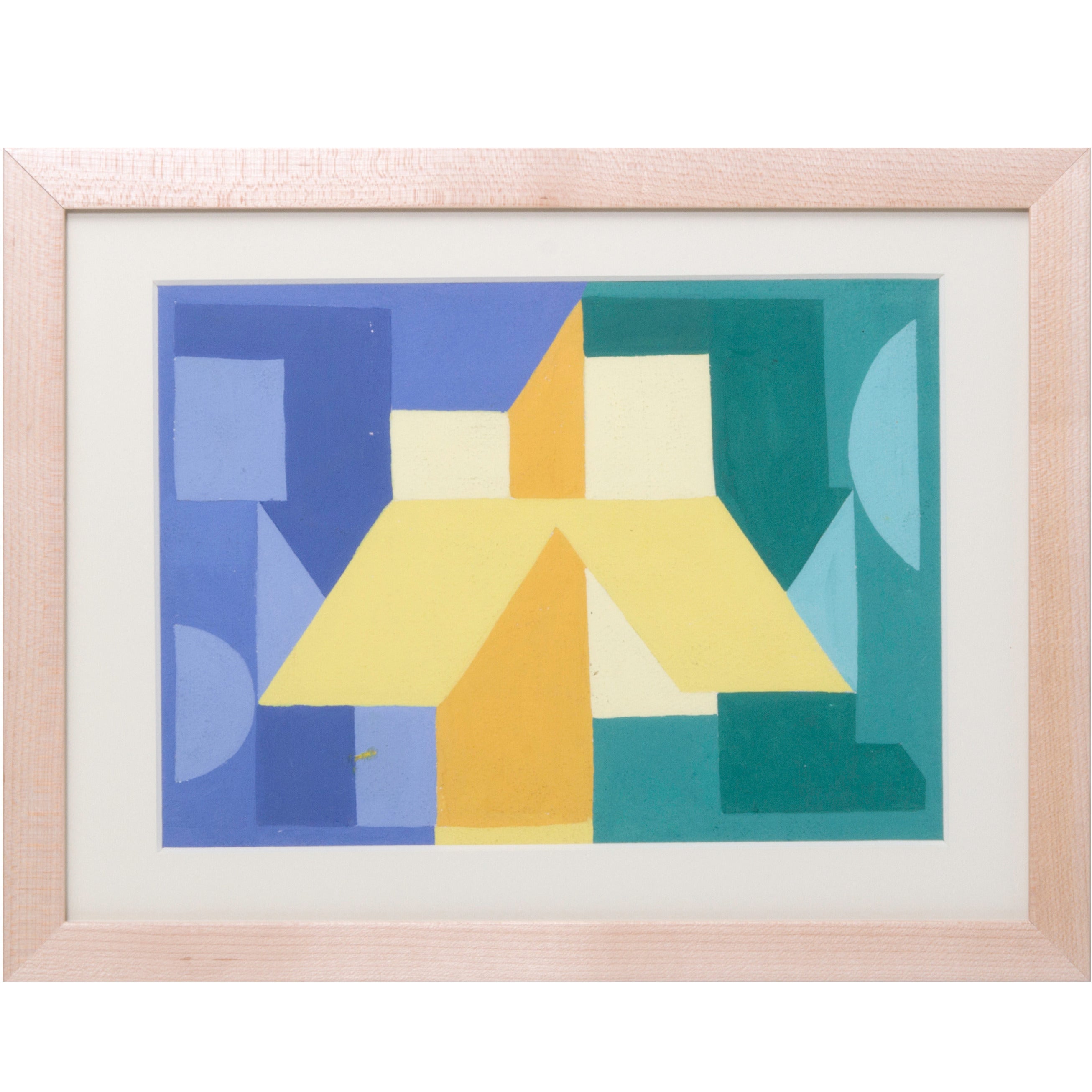 Geometric Abstract Painting For Sale