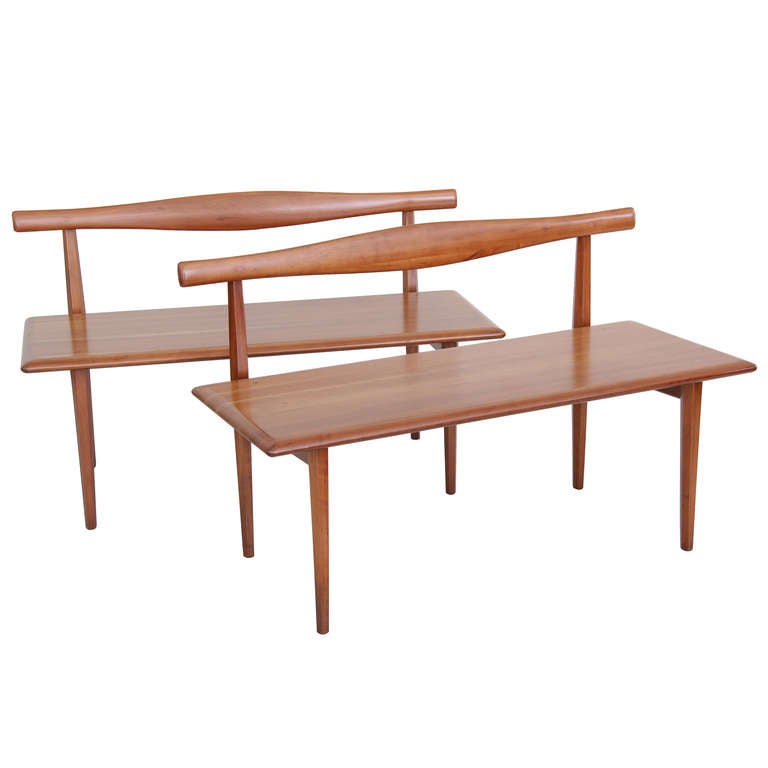 Pair of Bed Benches  By Kipp Stewart and Stewart MacDougall In Excellent Condition In Chicago, IL