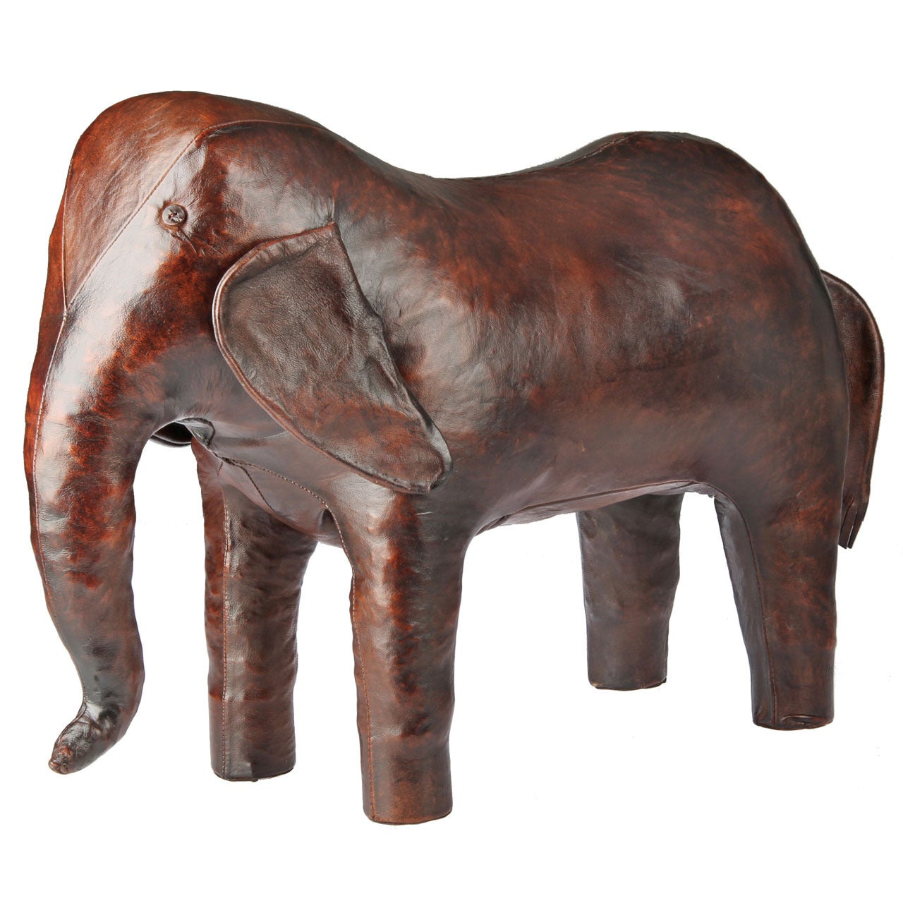 Leather Elephant by Dimitri Omersa for Abercrombie & Fitch