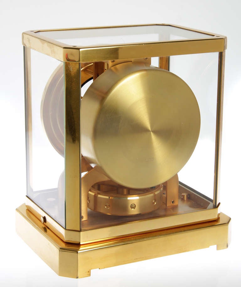 Le Coulture Atmos Barometric Clock In Excellent Condition In Chicago, IL