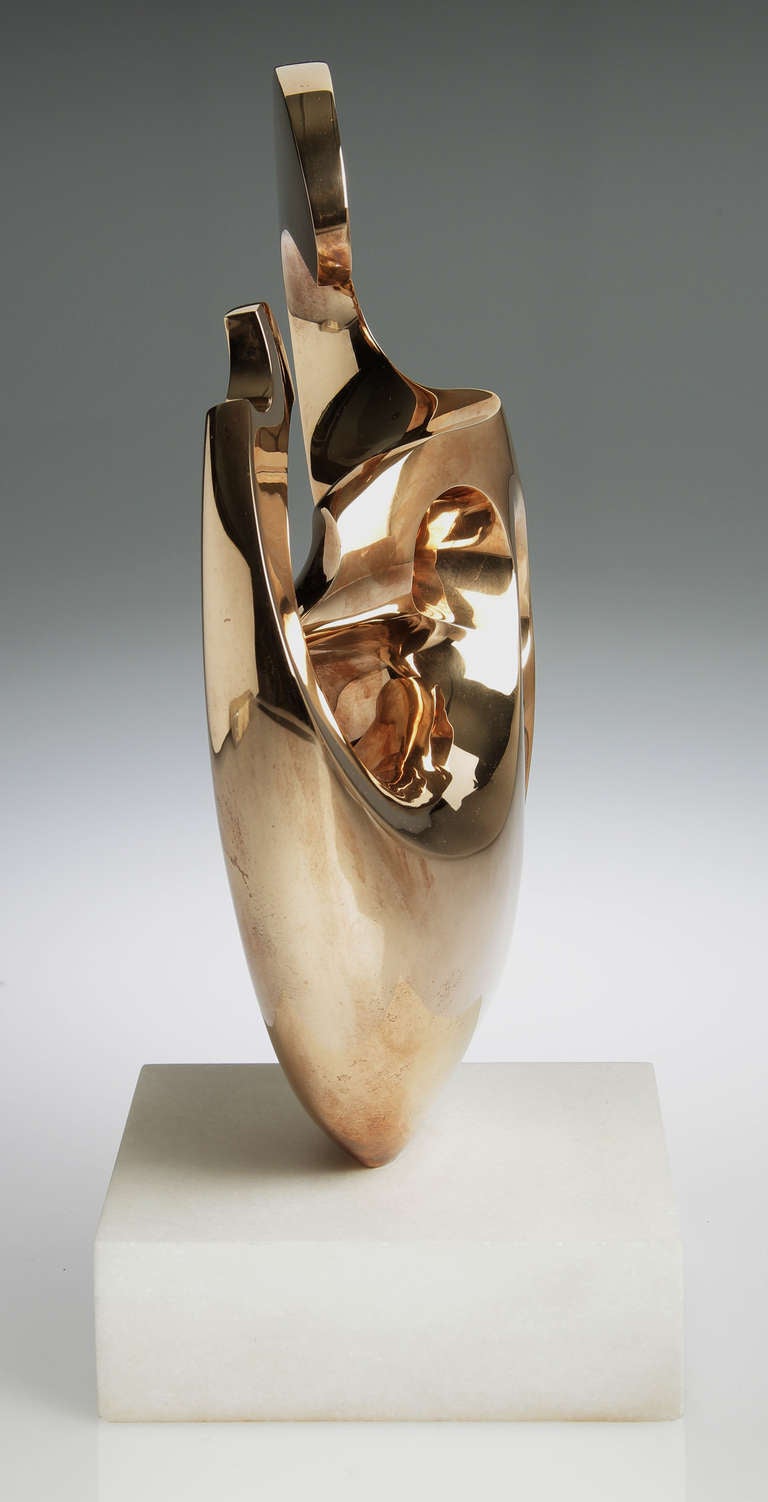 Canadian Antonio Grediaga Kieff  Biomorphic Sculpture Love VI