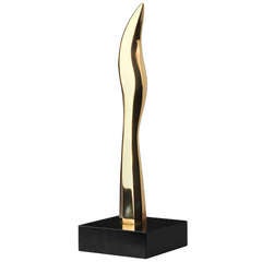 Joseph Burlini Bronze Sculpture Bird form #2