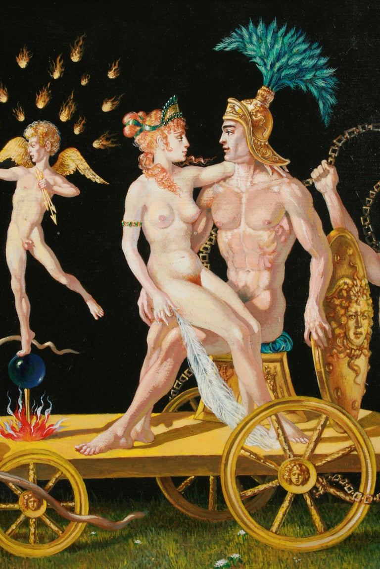 Procession of Greek Mythological Figures