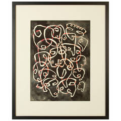 Kenneth Shopen "Arabesque, " Painting, 1948