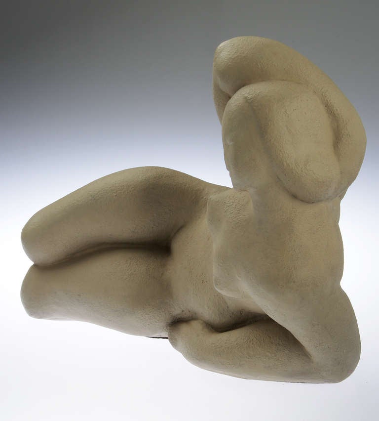 This is a sensual nude by Waylande Gregory and is interesting from all angels.