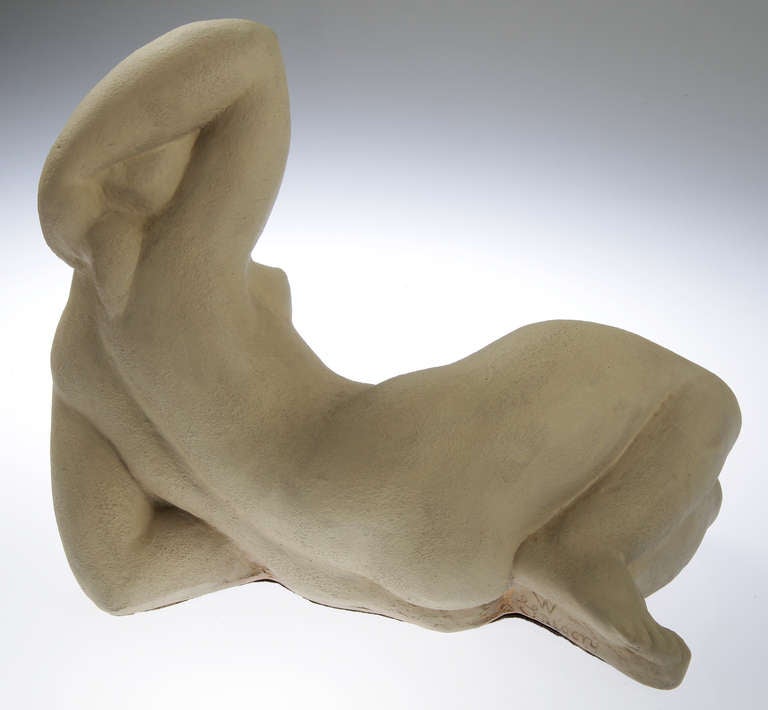 Mid-20th Century Reclining Nude by Waylande Gregory For Sale