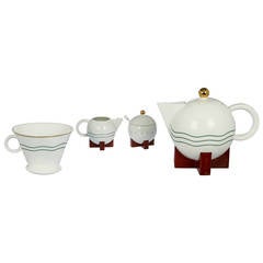 Vintage Swid Powell  "Big Dripper" Coffee or Tea Set by Architect, Michael Graves