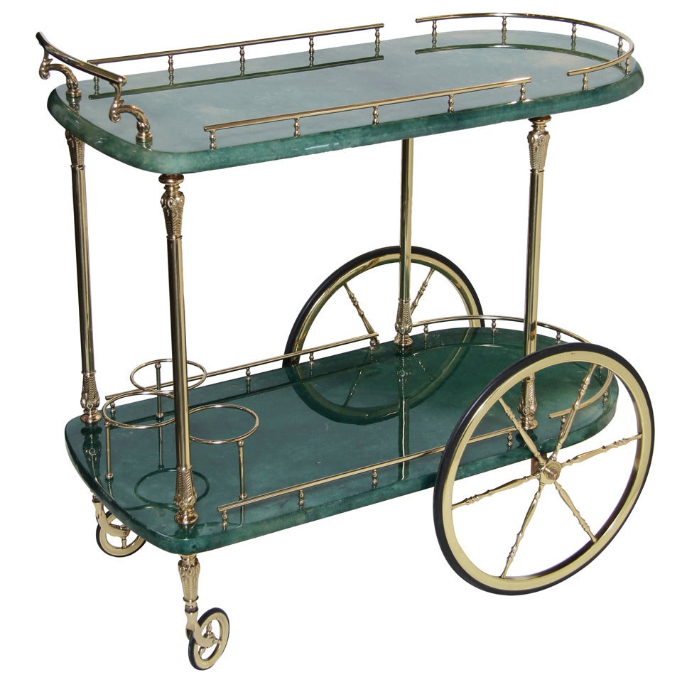 Aldo Tura Bar Cart