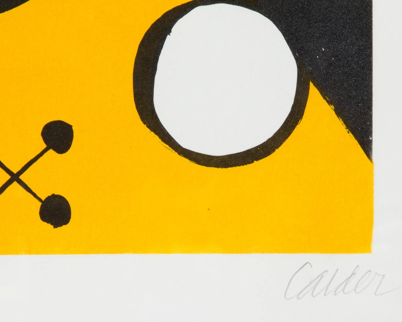 Graphic Alexander Calder Lithograph 