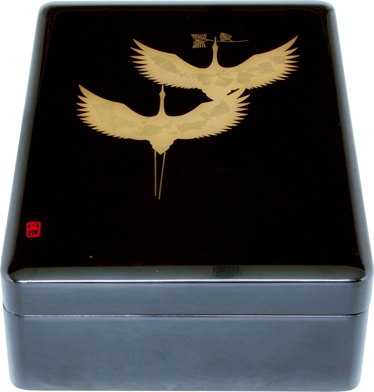 Large Japanese Lacquer Box