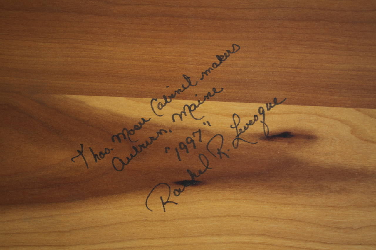 Thos. Moser dining or conference table built by Rachel R. Levesque 2