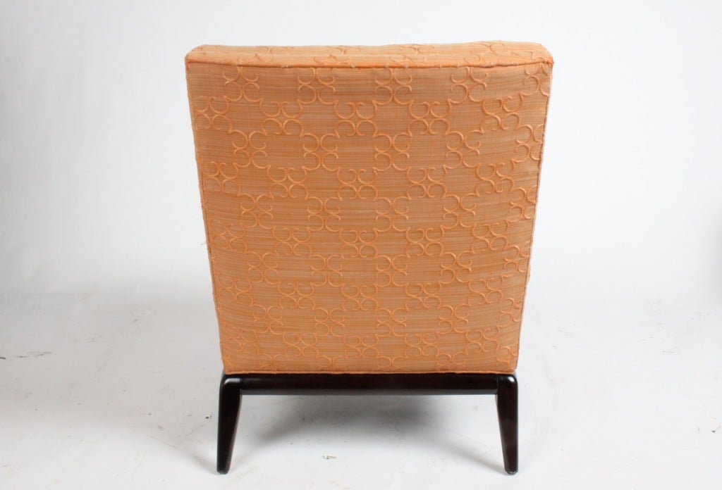 Paiir of Slipper Chairs by T. H. Robsjohn-Gibbings In Good Condition In St. Louis, MO