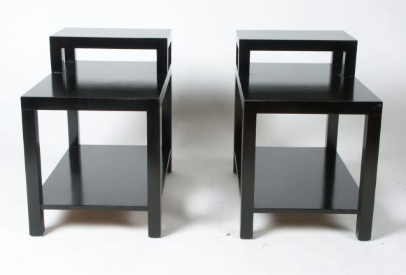 American Pair of T. H. Robsjohn-Gibbings for Widdicomb End Tables