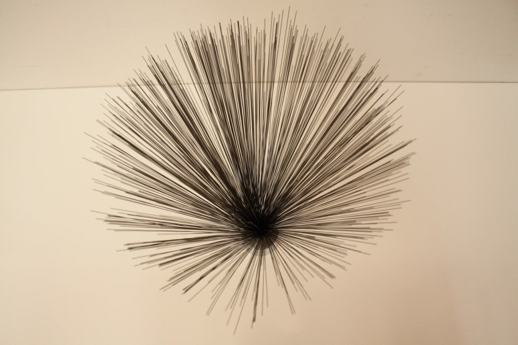 Late 20th Century Kinetic Spray Sculpture in the manner of Harry Bertoia