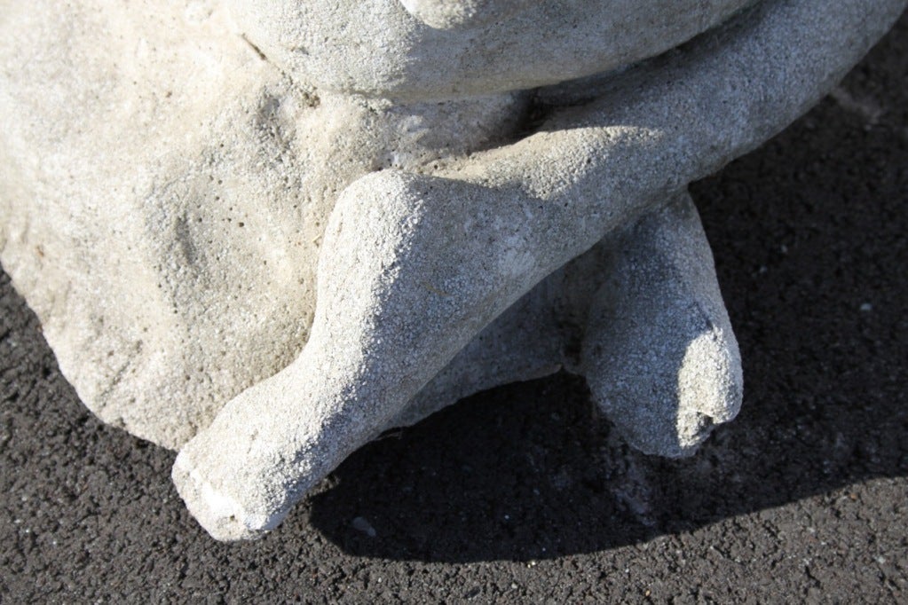 Cast Stone Garden Sculpture of Nude Woman 3