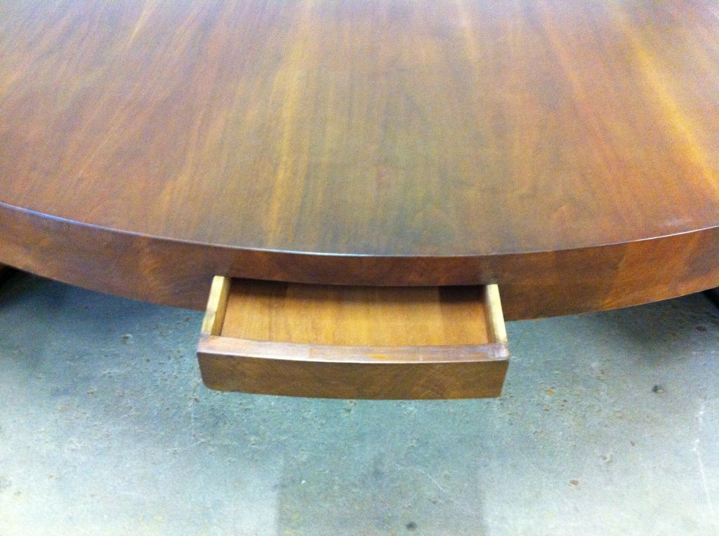 Monumental Custom Desk in the Style of Paul Frankl For Sale 1