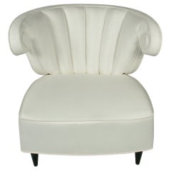 1940's Slipper chair attributed to Paul Laszlo