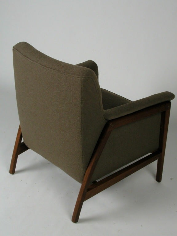 Edward Wornley A frame lounge chair In Excellent Condition In St. Louis, MO