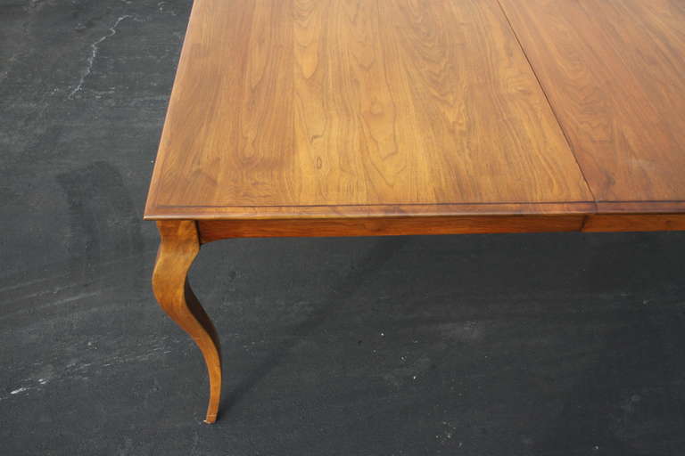 Custom Dining Table with Whiplash Legs and Four Extension Leaves 4
