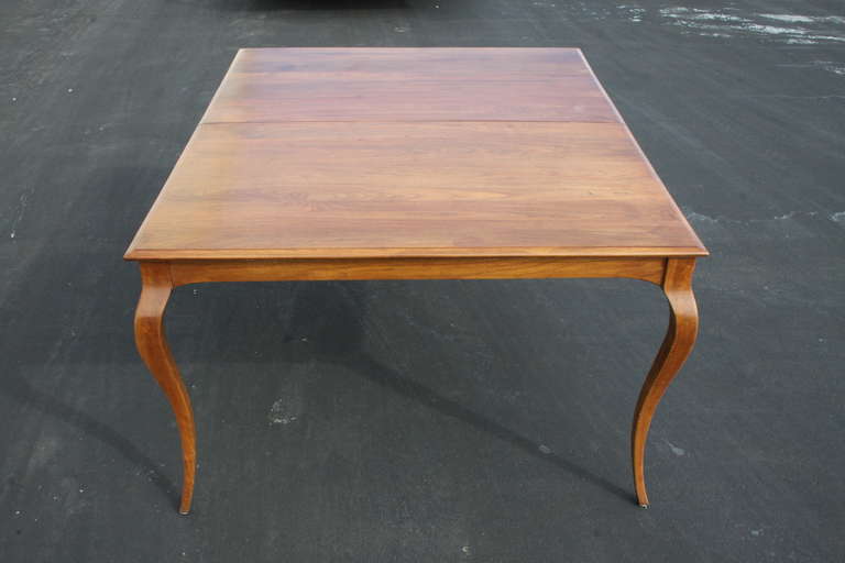Custom Dining Table with Whiplash Legs and Four Extension Leaves 3
