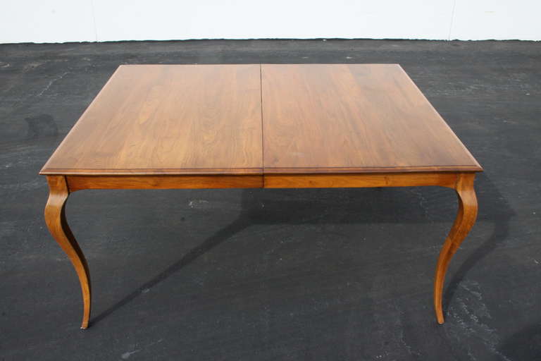 Unusual custom dining table that measures 48