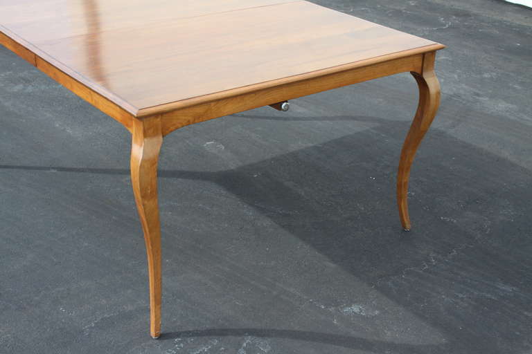 Custom Dining Table with Whiplash Legs and Four Extension Leaves 2