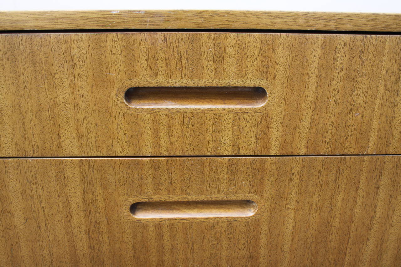 Pair of Edward Wormley Tall Dressers or Chest of Drawers In Good Condition In St. Louis, MO