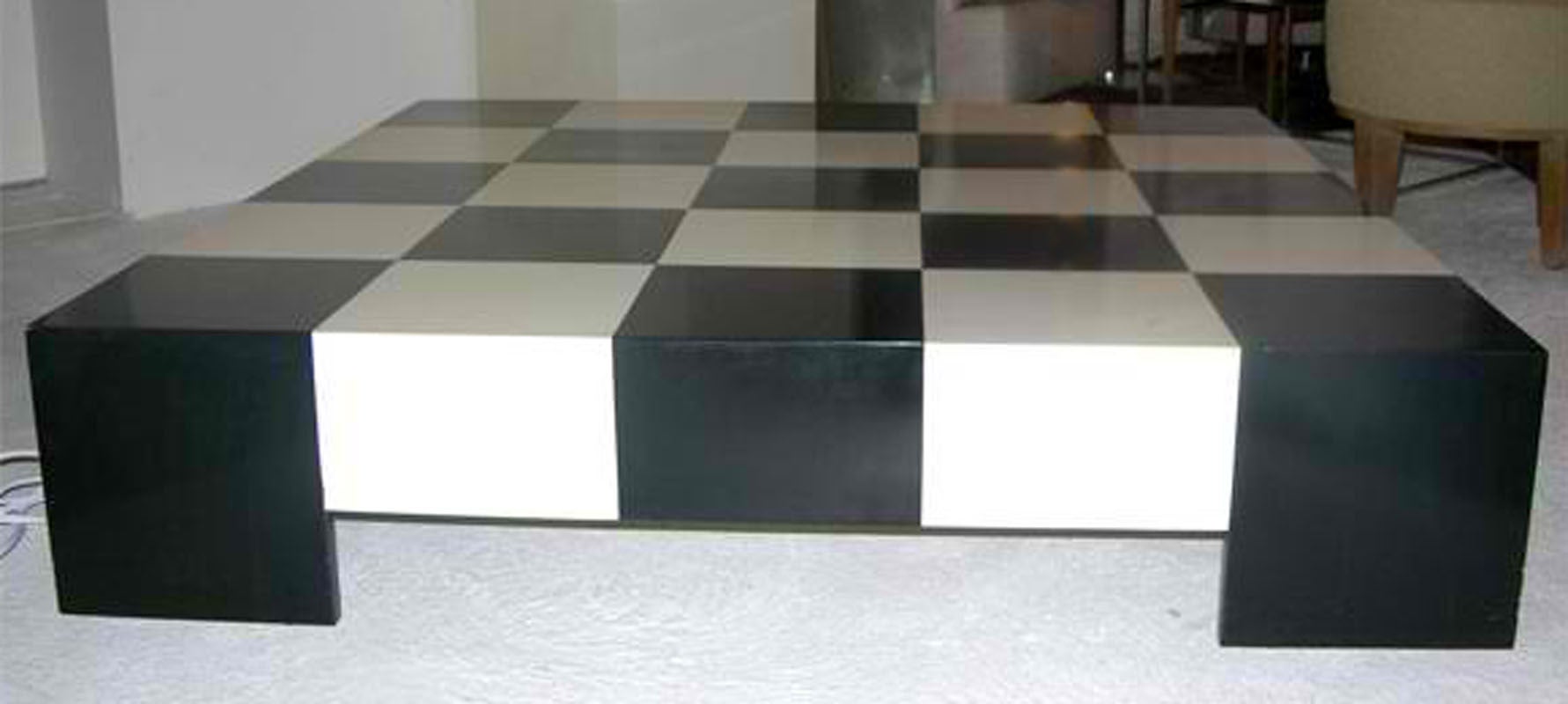 Milo Baughman Checkerboard Cocktail Table