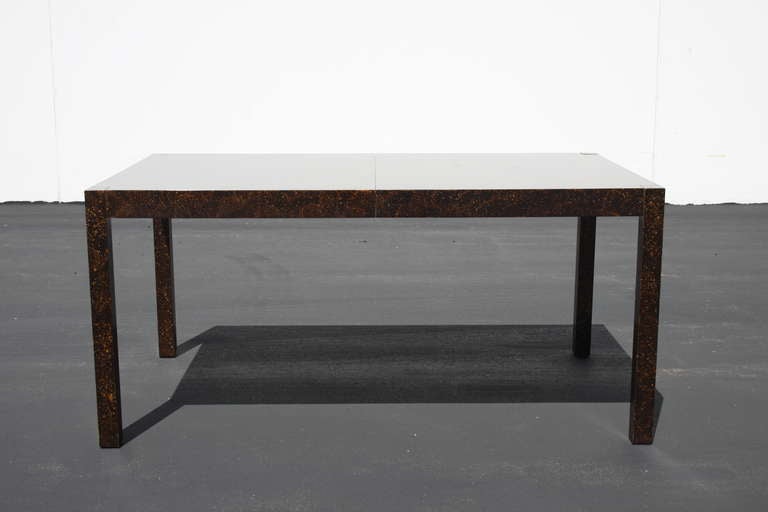tortoise shell dining table