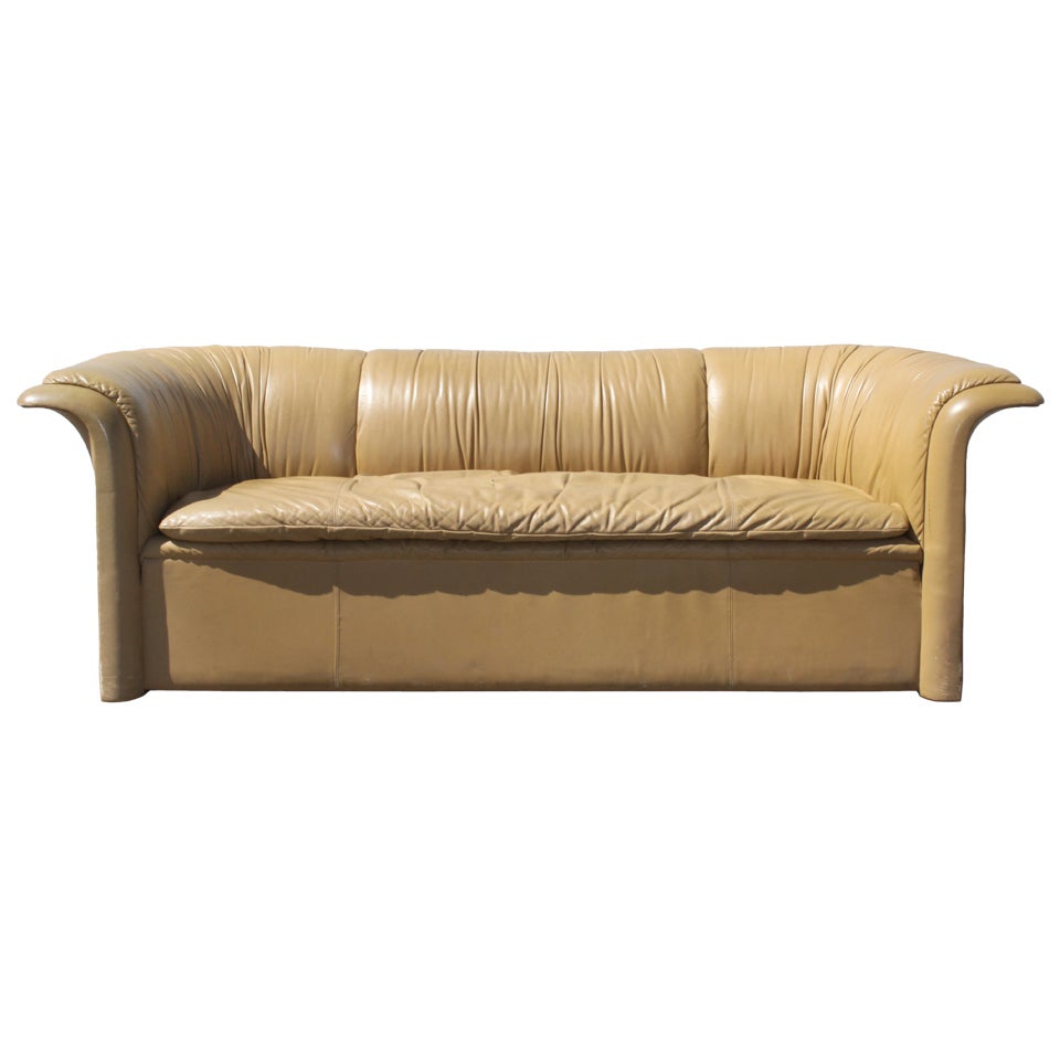 Dunbar Leather Sofa by Dennis Christiansen, circa 1970s