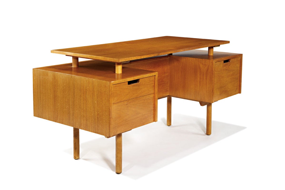 Milo Baughman Floating Top Desk