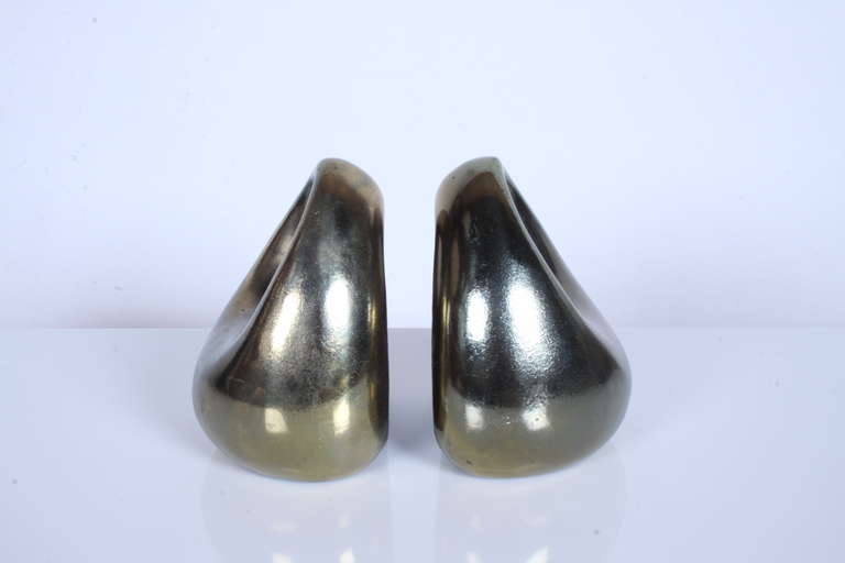 American Ben Seibel Tear Drop Bookends