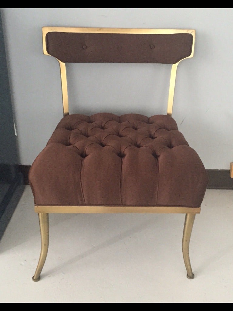 Pair of Billy Haines Slipper Chairs In Excellent Condition In St. Louis, MO
