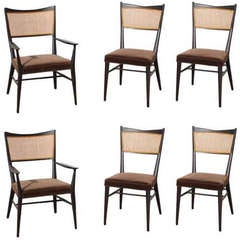 Set of 6 Paul McCobb dining chairs
