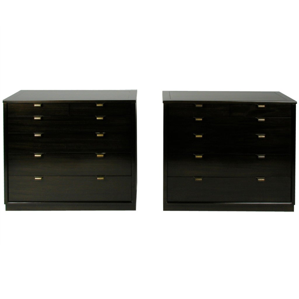 Pair of Edward Wormley Drexel Chests