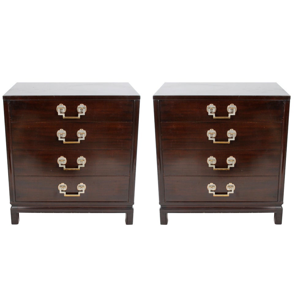 Pair of 1940s Chests