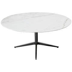 Florence Knoll Marble Round Table by Knoll International