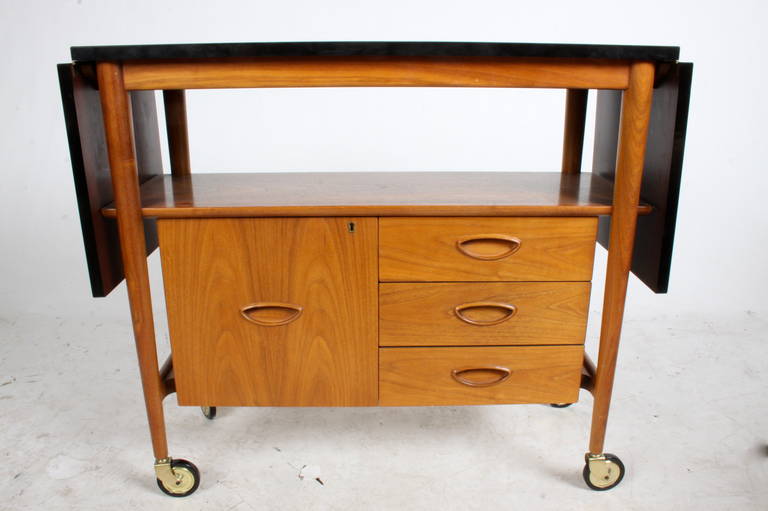 drexel bar cart