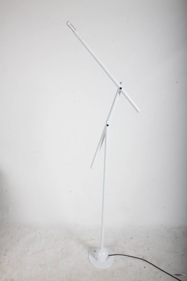 Italian Mira Floor Lamp by Mario Anaboldi for Programmaluce