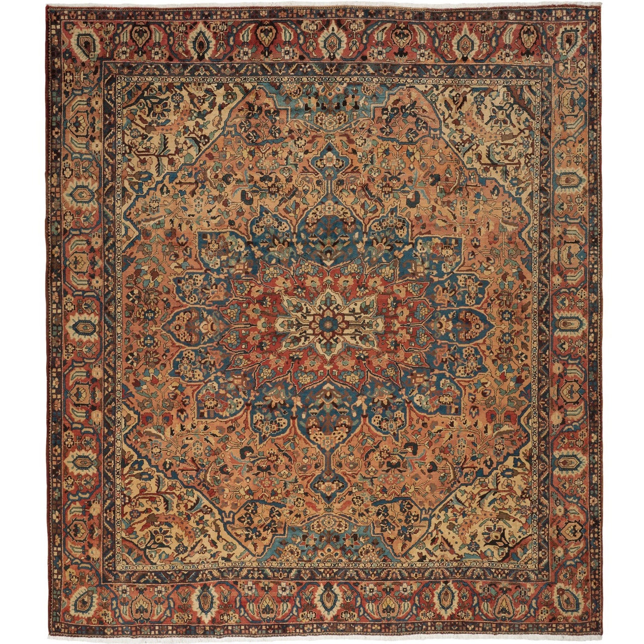 Oversize Antique Bakhtiari Carpet