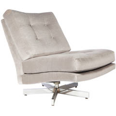 Milo Baughman Swivel Chair 4