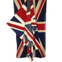 A Group of 4 Vintage Union Jack Flags