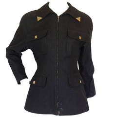 Vintage Claude Montana Military Jacket