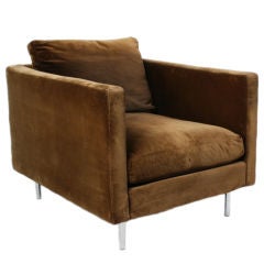 Pair of Milo Baughman Club Chairs 10