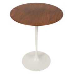 Early Eero Saarinen for Knoll Tulip Table with Wood Top