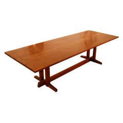 Rare 9 ft George Nakashima Frenchman's Cove Dining table