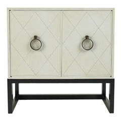 Tommi Parzinger Cabinet with Nickel Hardware